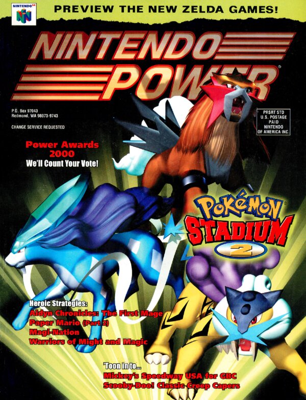 Nintendo Power Issue 142 (March 2001) cover